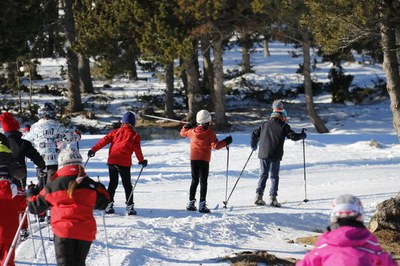 Esport Blanc Escolar a la Cerdanya (Foto: ACN)