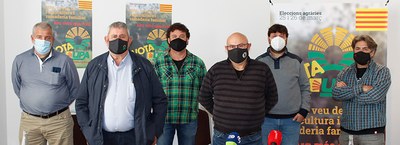 Candidatura d'UPA a les eleccions agràries catalanes