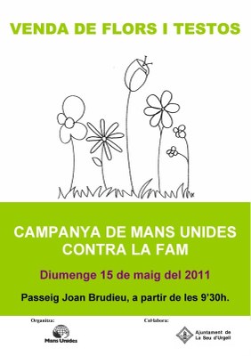 Mans Unides - Cartell venda de testos 2011