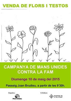 Mans Unides - Flors i testos 2015
