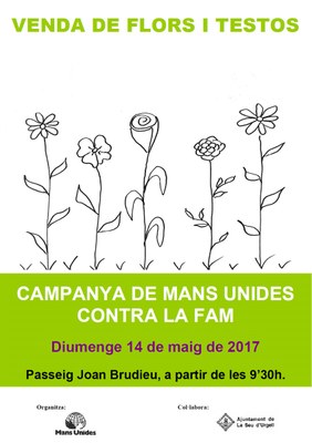 Venda de flors i testos a la Seu