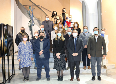 Visita de Victòria Alsina al Consell Comarcal de l'Alt Urgell