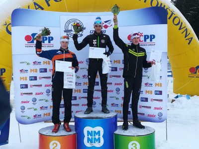 Jaume Pueyo, guanyador de la prova de 10 km C de Copa Continental a Nove Mesto (Foto: RFEDI)