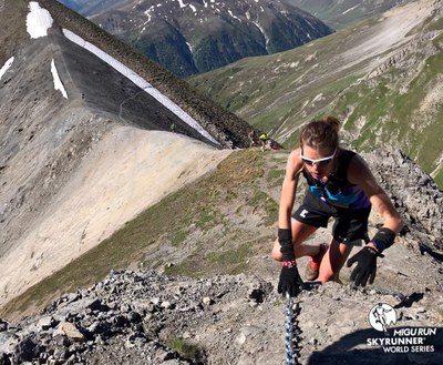 Laura Orgué, a la Livigno Skymarathon (Migu Skyrunner World Series)
