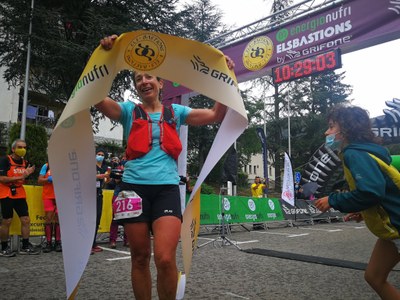 Victòria de Roser Español a l'ultratrail Els Bastions (@elsbastions)