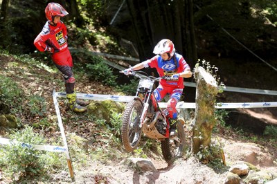 Laia Pi, al Trial de Camprodon (Foto: RFME)