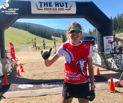 Laura Orgué, guanyadora de la cursa The Rut 2017 (Foto: ISF)
