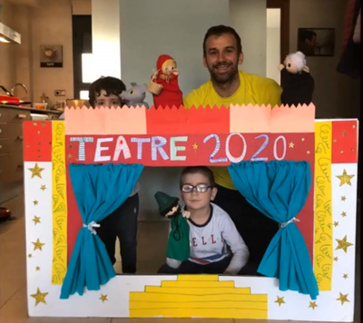Fragment del vídeo elaborat pel professorat de l'Escola La Valira