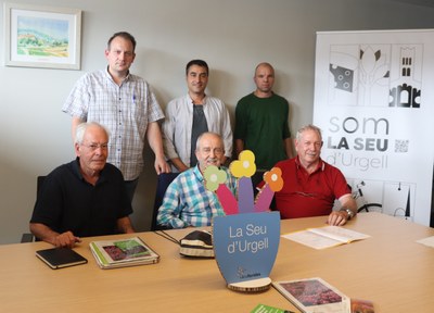 Visita del jurat de Viles Florides a la Seu d'Urgell (Foto: Ajuntament de la Seu d'Urgell)