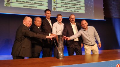 Sorteig de grups de l'EuroCup masculina (Foto: MoraBanc Andorra)