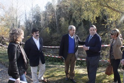 Visita del president de la CHE a l'Alt Urgell (Foto: ACN)