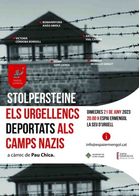 Visita guiada per descobrir les stolpersteine en homenatge a cinc urgellencs deportats als camps nazis 