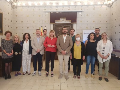 Visita de la consellera a l'Ajuntament de la Seu