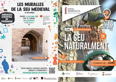 Visites guiades a les muralles i a l'entorn natural de la Seu