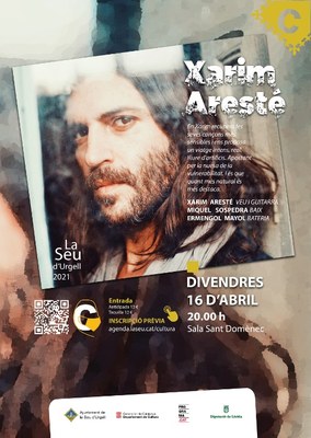 Concert de Xarim Aresté a la Seu d'Urgell