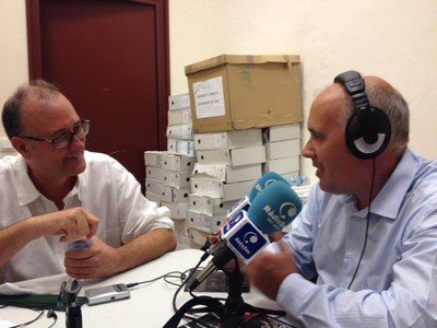 Xavier Antich, entrevistat per RàdioSeu