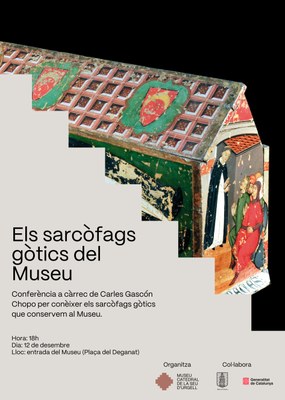 Conferència sobre "Els sarcòfags gòtics dels Museu"