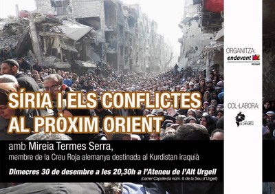 Xerrada sobre Síria a l'Ateneu Alt Urgell