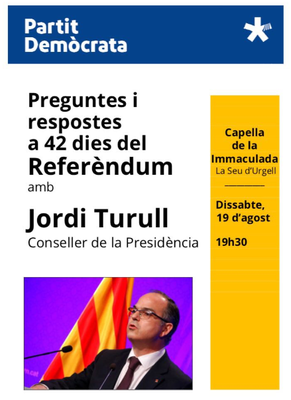 Cartell de la xerrada