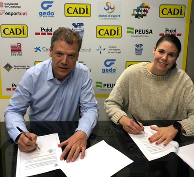 Yurena Díaz renova pel Cadí La Seu (Foto: Sedis Bàsquet)
